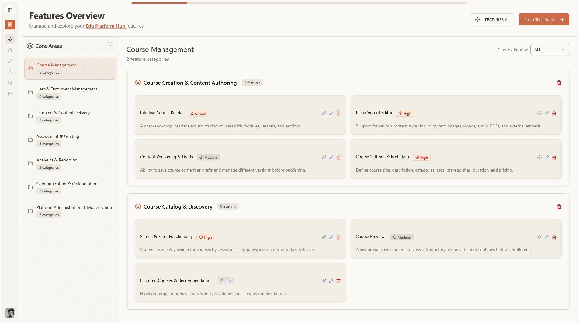 AI Feature Generation